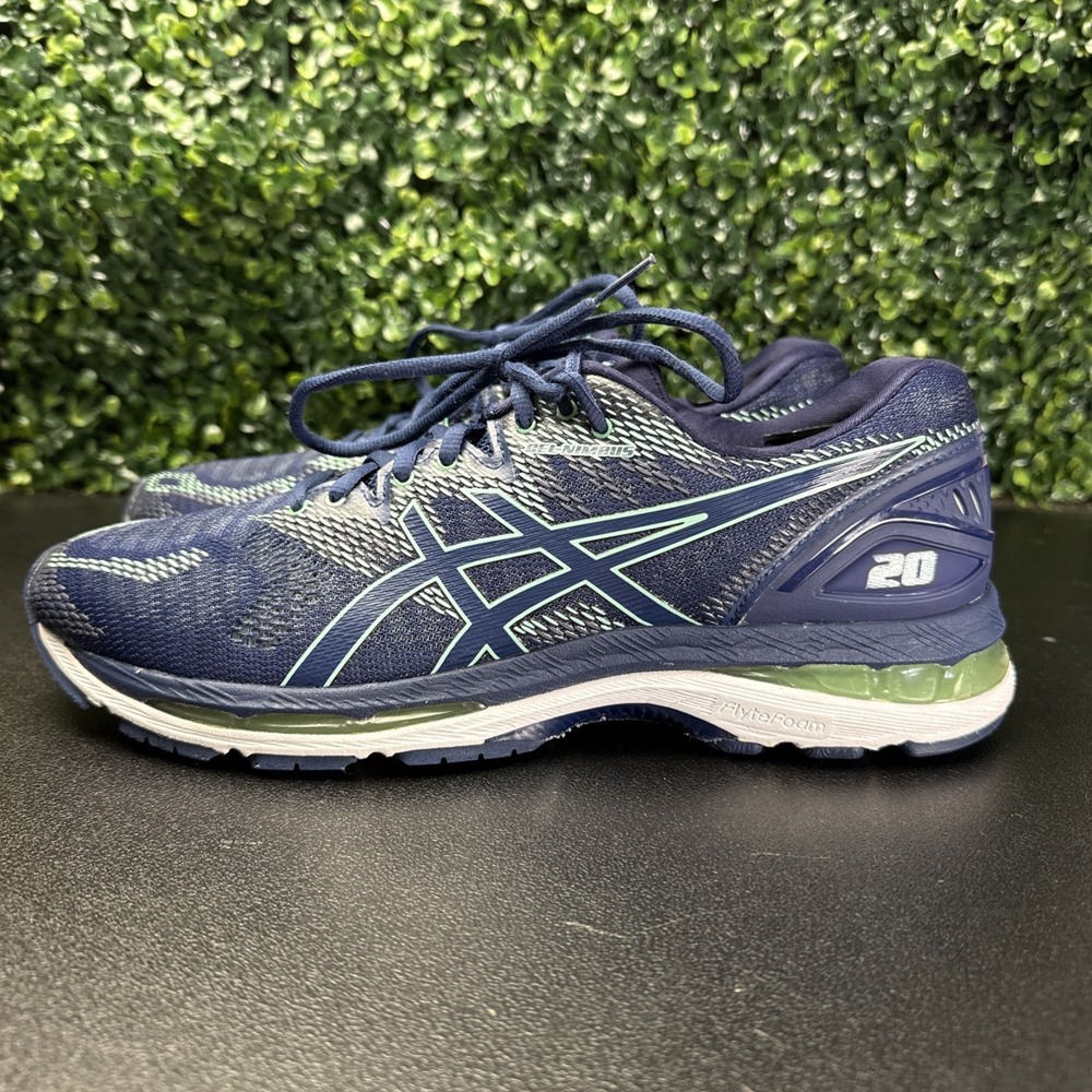 Asics Running Shoes Women's Size 11 Blue Gel Nimbus 20 T850N Sneakers